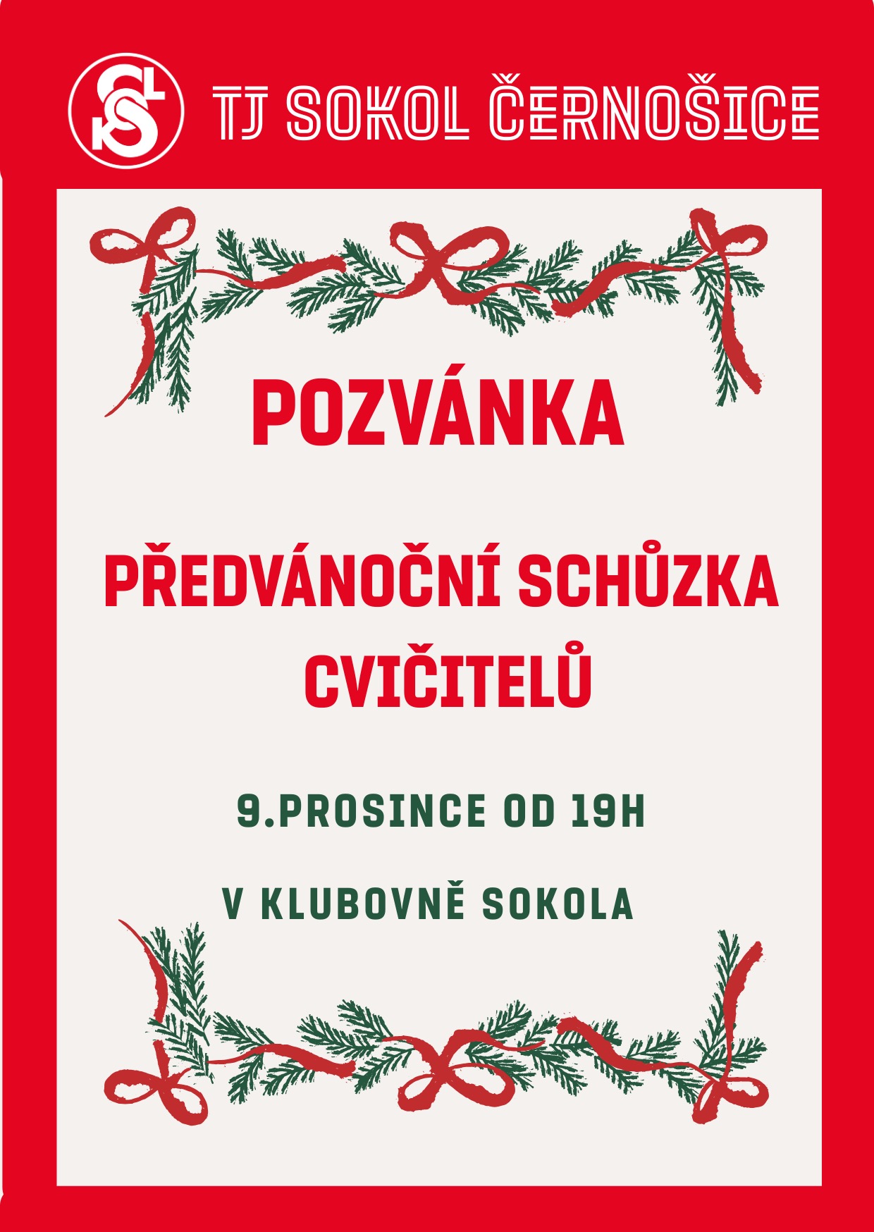 Předvánoční schůzka-cvičitelů