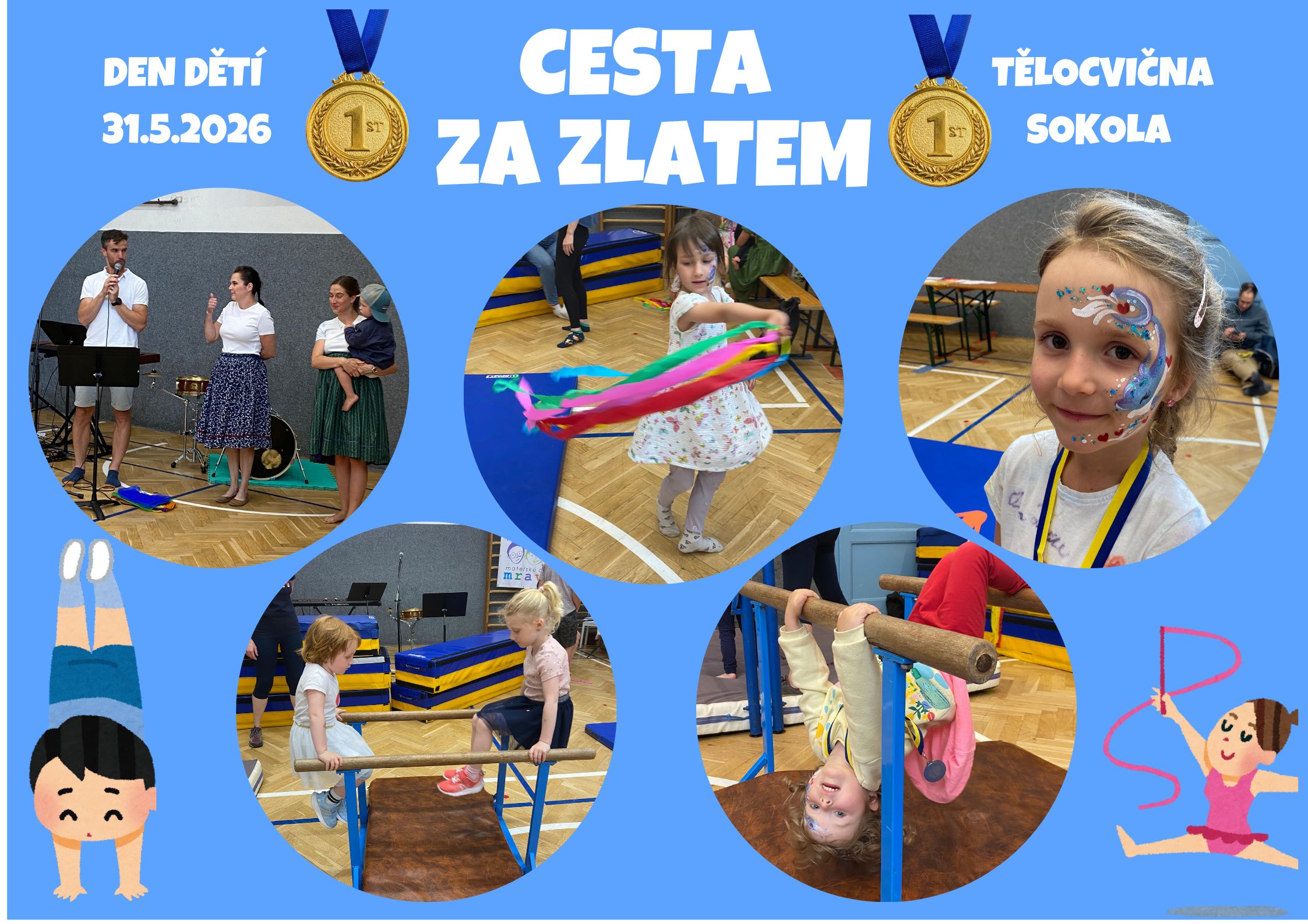 den dětí 2026  - medailónek