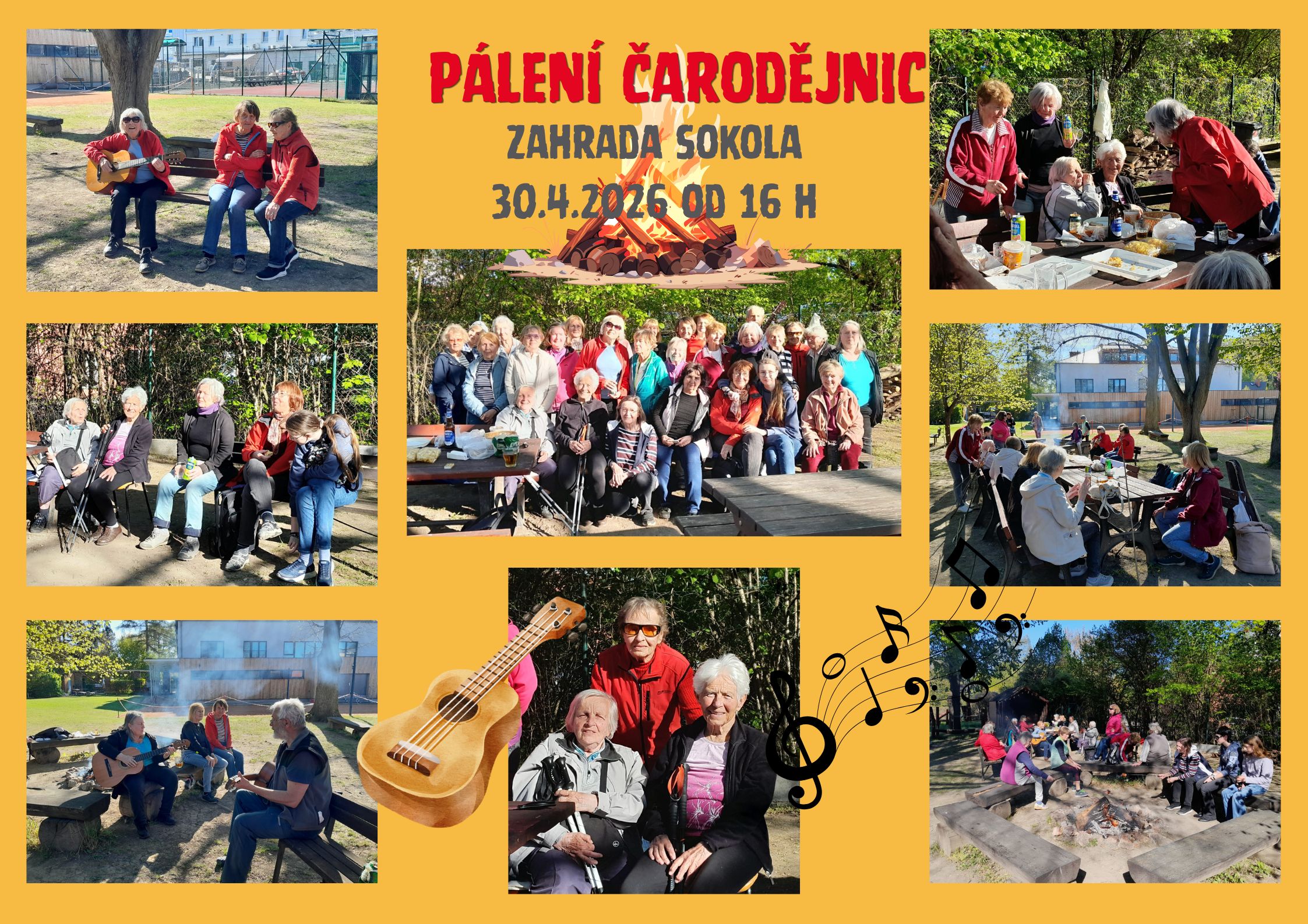 pálení čarodějnic - medailonek