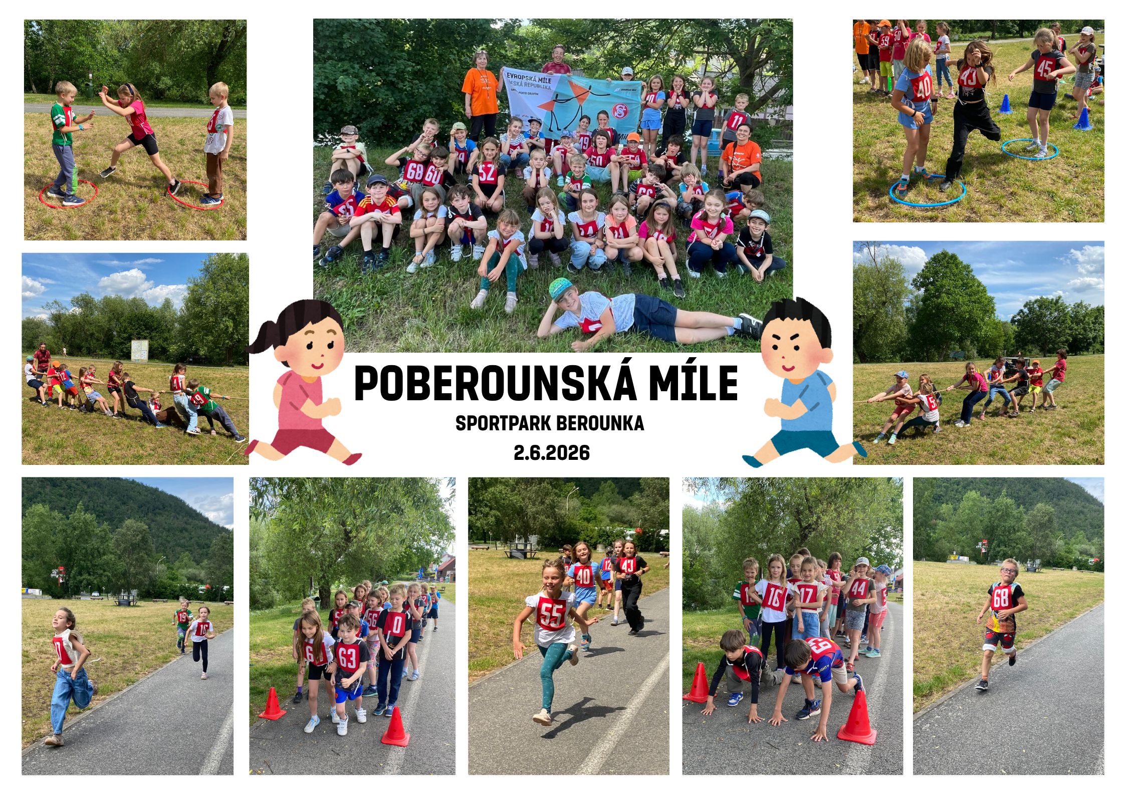 Poberounská míle 2026 - medailónek