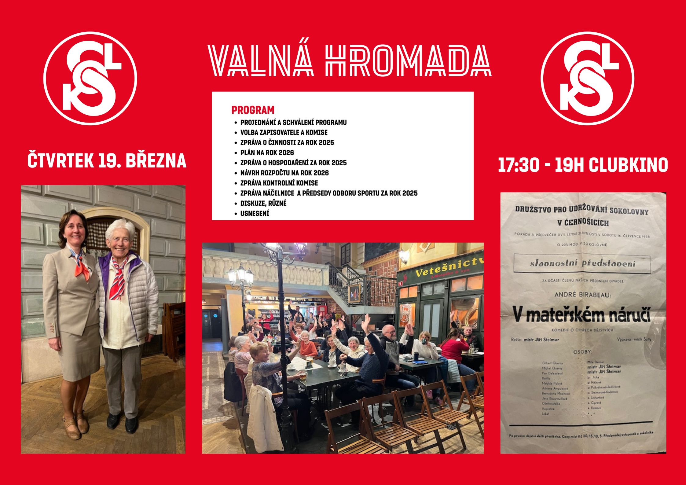 Valná hromada 2026 - medailónek
