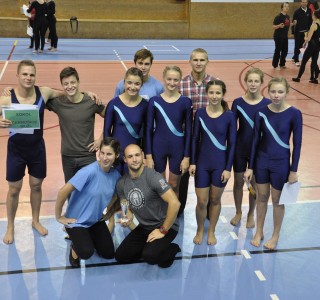 Gymnastika  Příbram - říjen