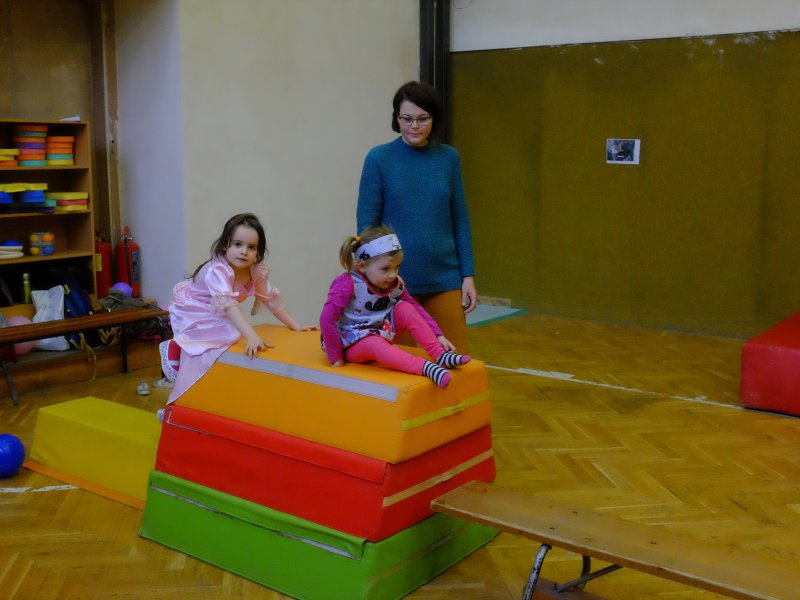 Cvičení v duchu karnevalu