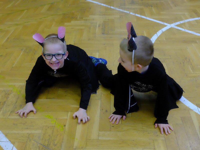 Cvičení v duchu karnevalu