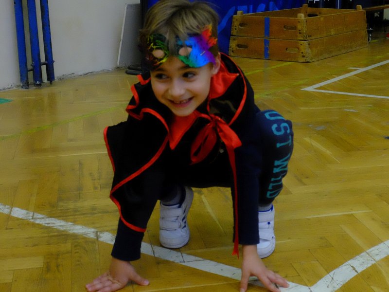 Cvičení v duchu karnevalu