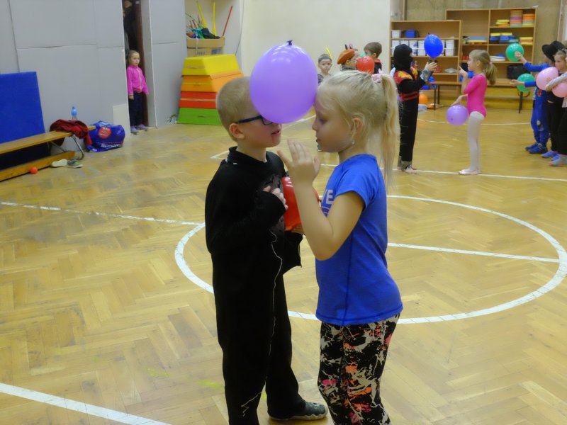 Cvičení v duchu karnevalu