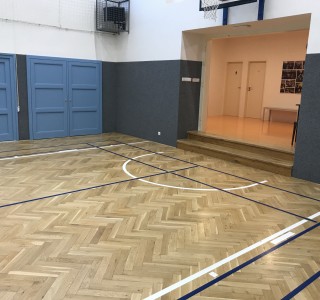 Tělocvična v přízemí