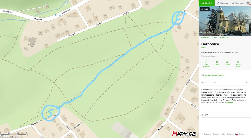 Mapa bojovky - pohádky