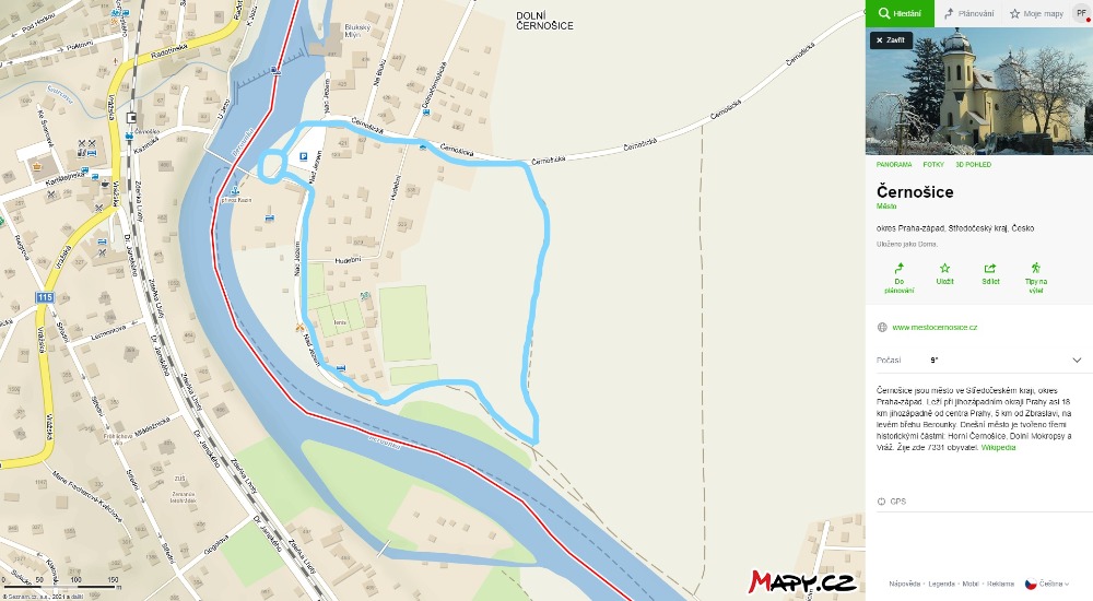 mapa bojovky staré pověsti české