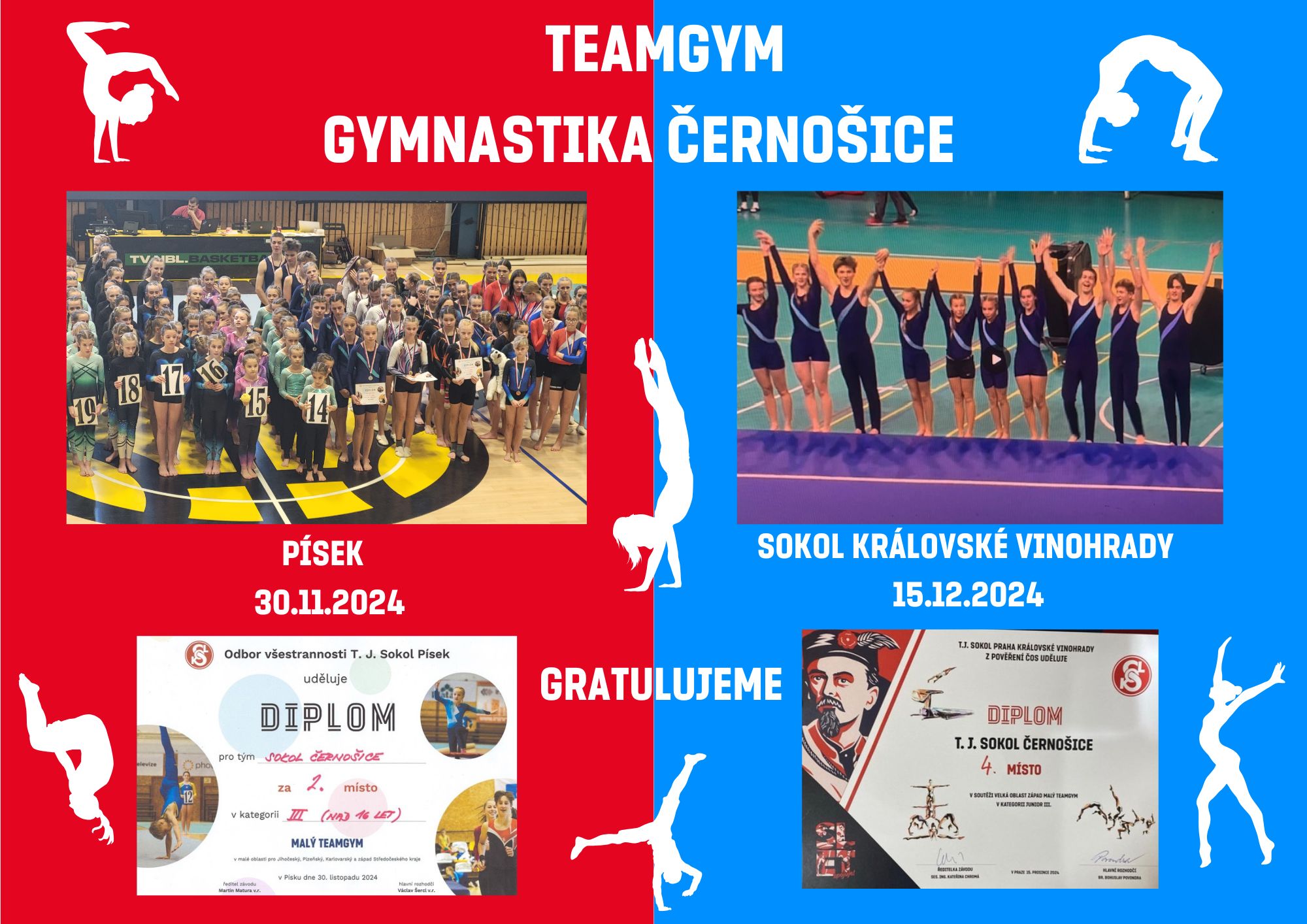 Malý teamgym gymnastika Černošice
