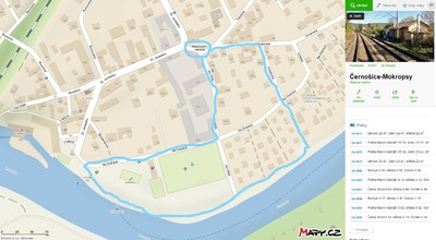 mapa prochazky 8